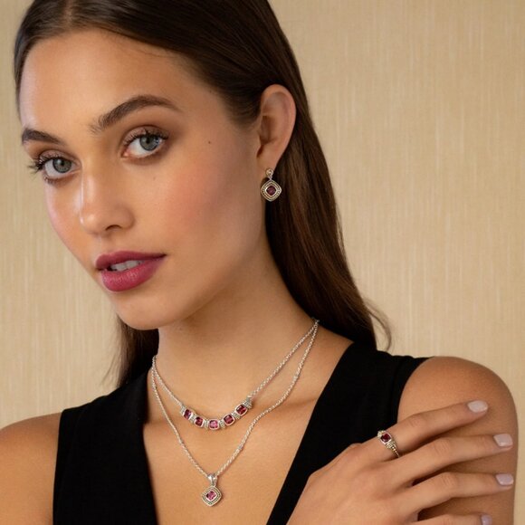 NWOT LAGOS Rhodolite Garnet Ring - Picture 7 of 14